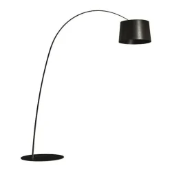 Foscarini Båglampor|Golvlampor-Twiggy Golvlampa, Svart