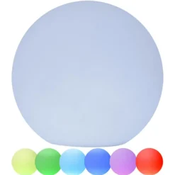 Star Trading Golvlampor Utomhus|Golvlampor Utomhus-Twilights Utomhusdekoration Rund 50 cm