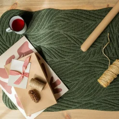 Twine Dörrmatta 60x85 cm, Grön