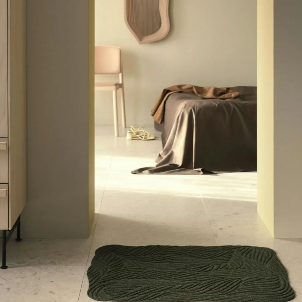 Twine Dörrmatta 60x85 cm, Grön