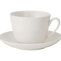 Villeroy & Boch Kaffekoppar|Tekoppar-Twist White Kaffekopp Med Fat