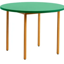 Two-Colour Bord Ø105 cm, Vinröd / Röd