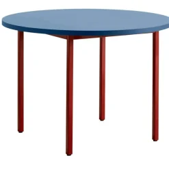 Two-Colour Bord Ø105 cm, Vinröd / Röd