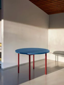 Two-Colour Bord Ø105 cm, Vinröd / Röd