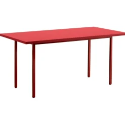 HAY Matbord Och Barbord-Two-Colour Bord, Ivory 160x82 cm, Ivory / Green Mint