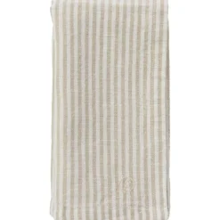 ERNST Servetter & Tillbehör-Tygservett 40x40 cm, Brun/Vit