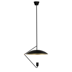 Globen Lighting Pendellampor-Undercover 50 Pendel, /Borstad Mässing