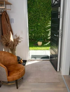 Tica Copenhagen Plastmattor-Uni Color Matta Ivory, 90x130 cm