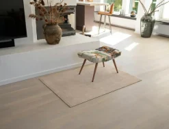 Tica Copenhagen Plastmattor-Uni Color Matta Ivory, 90x130 cm