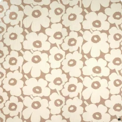 Unikko Överkast 260x260 cm, Off-white/Linen