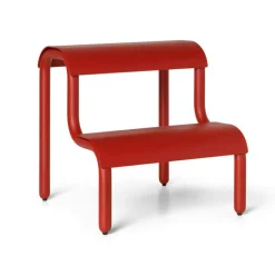 Barn Ferm Living KIDS Barnstolar-Up Step Pall, Poppy Red