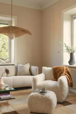 Urban 3,5-Sitssoffa Paneltyg, Beige Breeze