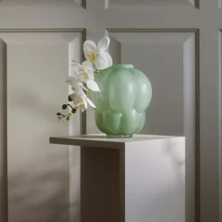 UVA glass vase Vas 28 cm, Pastel Green