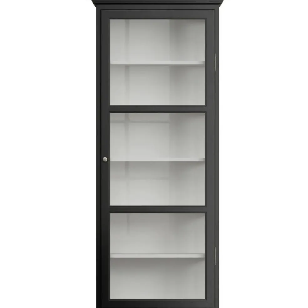 V4 Vitrinskåp, Anthracite