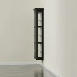 V4 Vitrinskåp, Anthracite