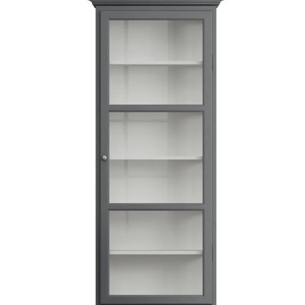 V4 Vitrinskåp, Anthracite