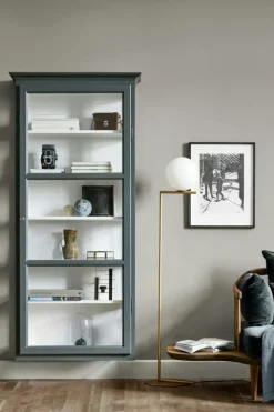 V4 Vitrinskåp, Anthracite