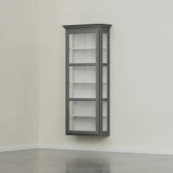 V4 Vitrinskåp, Anthracite