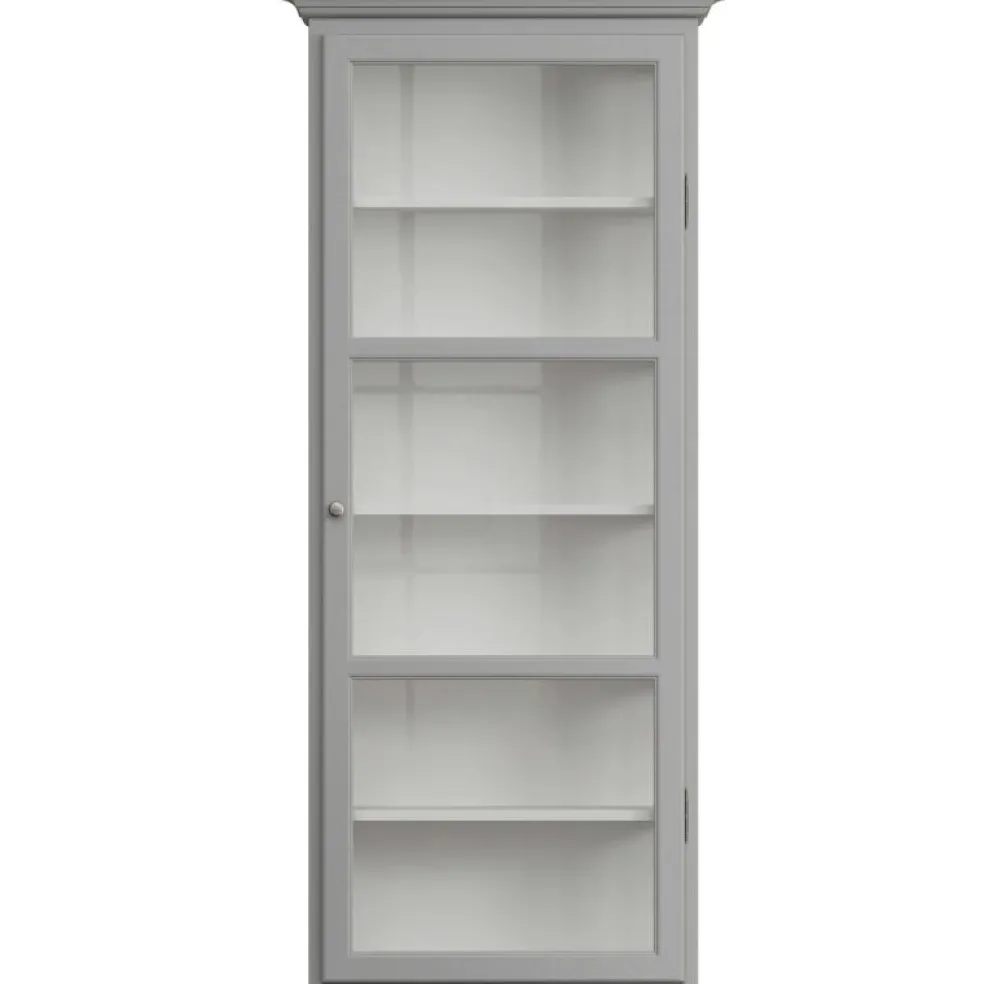 V4 Vitrinskåp, Anthracite