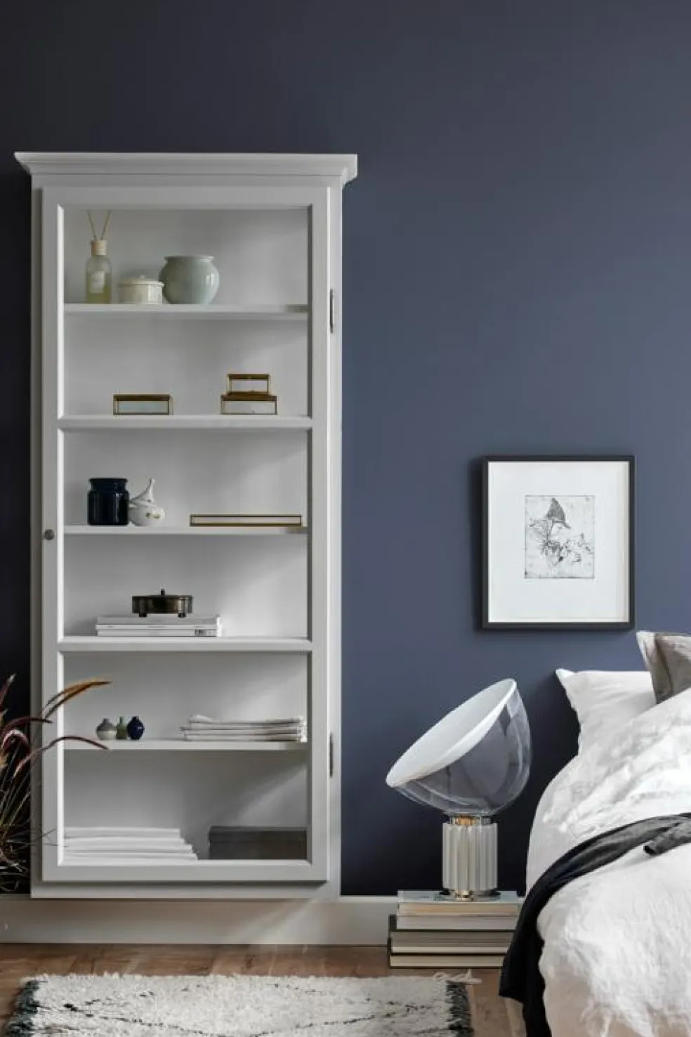 V4 Vitrinskåp, Anthracite