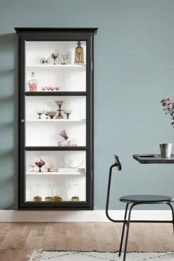 V4 Vitrinskåp, Anthracite