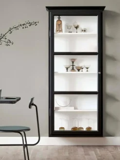 V4 Vitrinskåp, Anthracite