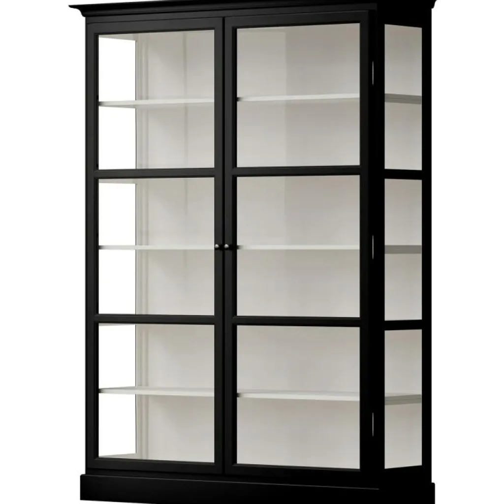 Lindebjerg Design Skåp & Vitrinskåp-V2 Vitrinskåp, Svart