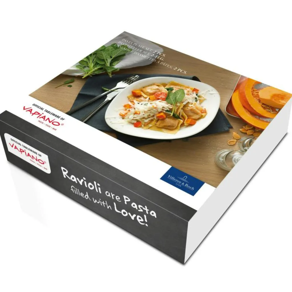 Villeroy & Boch Pastatallrikar|Mattallrikar-Vapiano Pastatallrik, 2-Pack