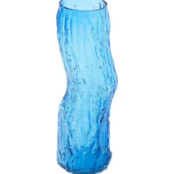 Polspotten Vaser-Vase Tree Log Blue M Vas , 44 cm