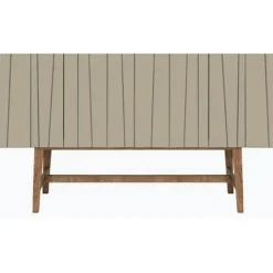 Asplund Skänkar & Sideboards-Vass 40:135 Sideboard Mörkbetsad Ek, Sand