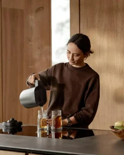 Jacob Jensen Tebryggare & Tekannor-Vattenkokare 1,2 L, Grön