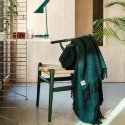 Røros Tweed Plädar & Filtar-Vega Pläd 150x210 cm, Svart