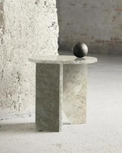 Verde Sidobord Ø40 cm, Grön