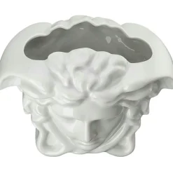Versace Medusa Grande Vas 15 cm, Vit