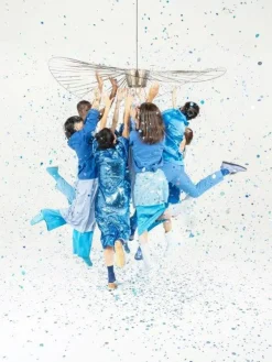 Vertigo Pendel 140 cm, Smaragdgrön