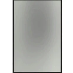 Nichba Väggspeglar-Väggspegel 50x75 cm, Svart