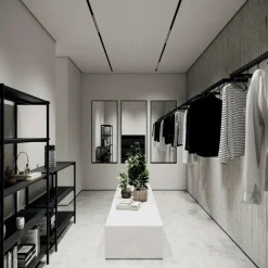 Nichba Väggspeglar-Väggspegel 60x145 cm, Vit