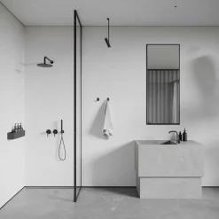 Nichba Väggspeglar-Väggspegel 60x145 cm, Vit