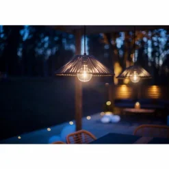 Star Trading Lampskärmar|Taklampor Utomhus-Vide Lampskärm Beige, 38 cm