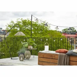 Star Trading Lampskärmar|Taklampor Utomhus-Vide Lampskärm Beige, 38 cm