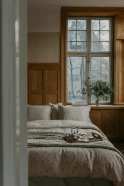 Garbo & Friends Påslakan-Viola Påslakan Dubbel Muslin, 220x220 cm