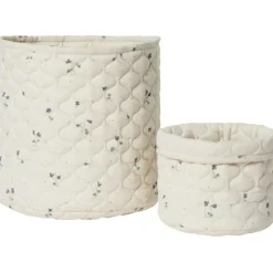 Barn Garbo & Friends Leksaksförvaring-Viola Quiltade Korgar 2-pack