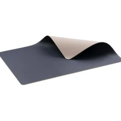 Vändbar Bordstablett 4-pack, Ljusblå/Svart