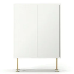 Vogue 64 Skåp, Lint / Svart