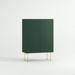 Vogue 64 Skåp, Lint / Svart