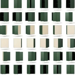 Vogue 64 Skåp, Lint / Svart