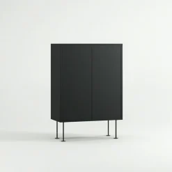 Vogue 64 Skåp, Lint / Svart