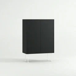 Vogue 64 Skåp, Lint / Svart