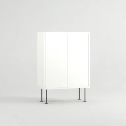 Vogue 64 Skåp, Lint / Svart