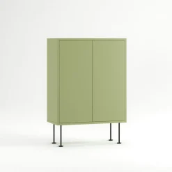 Vogue 64 Skåp, Lint / Svart